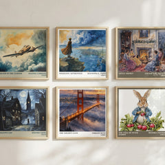 The Golden Gate Literary Art Print by Vikram Seth – image 2