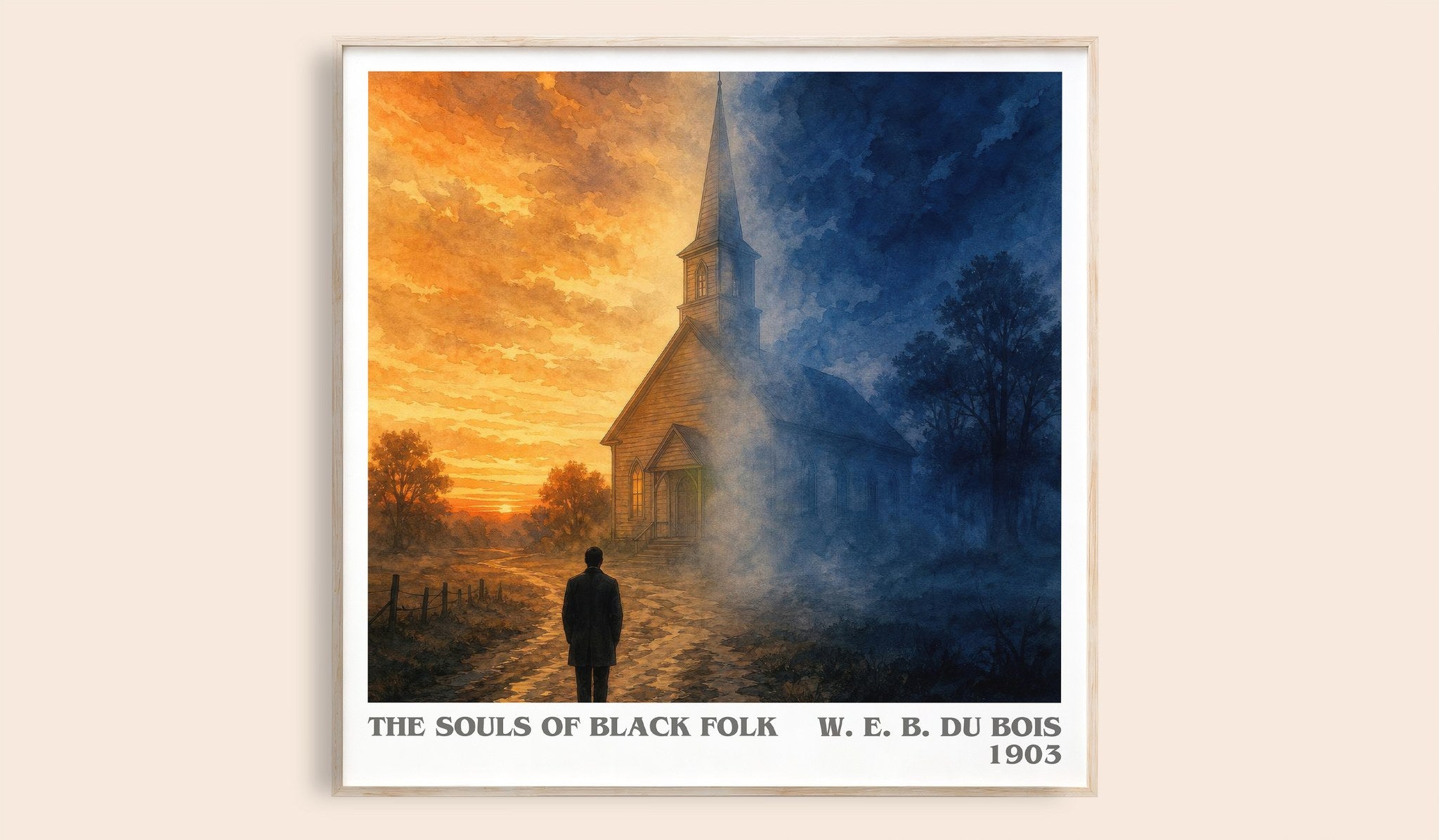 The Souls of Black Folk Literary Art Print by W. E. B. Du Bois