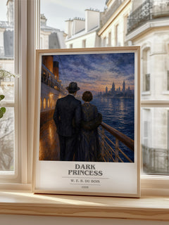Dark princess book cover poster colour and style options – W. E. B. Du Bois book art