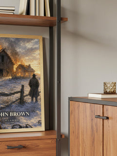 John Brown book watercolour illustration paper finish options – matte satin gloss