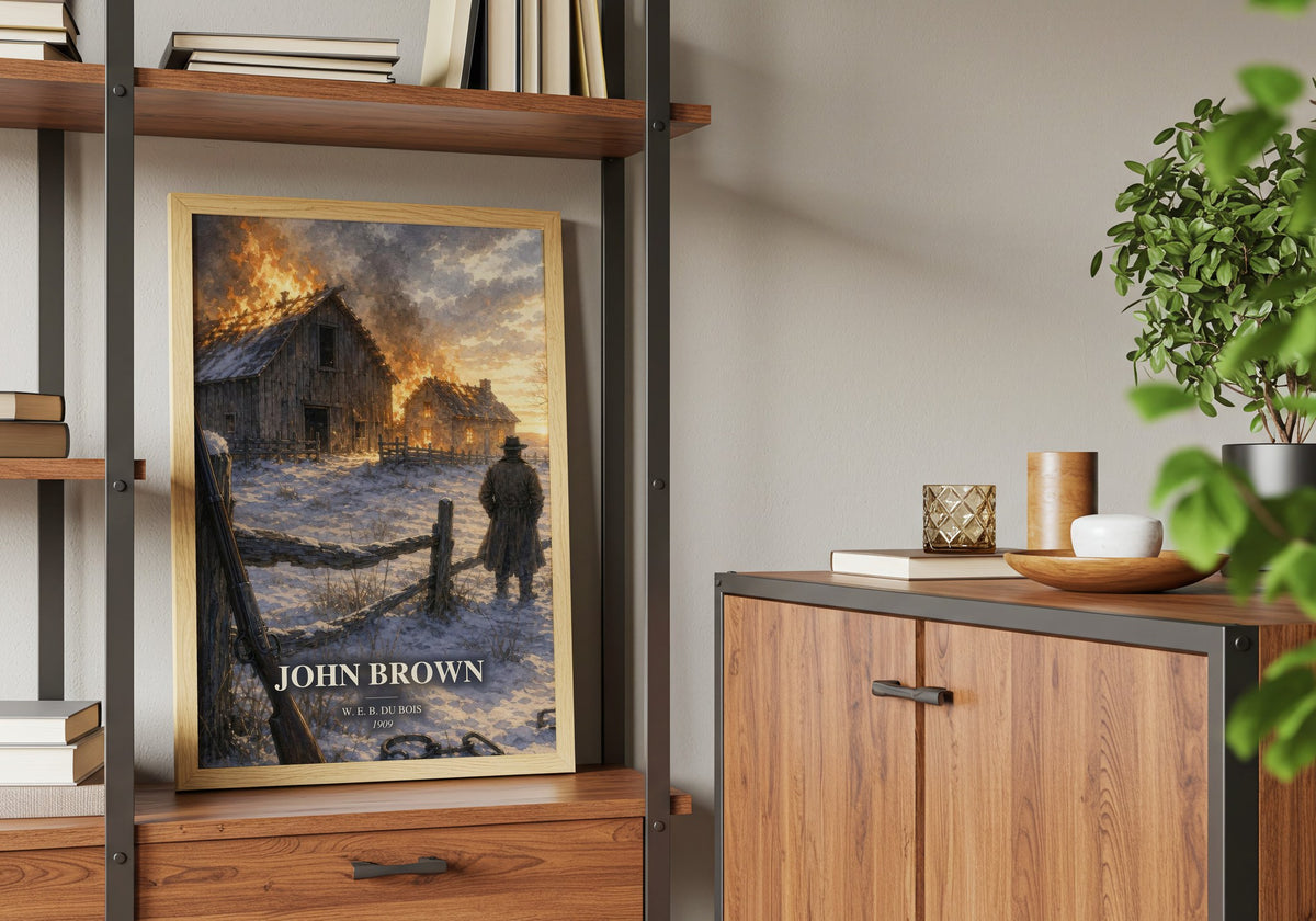 John Brown book watercolour illustration paper finish options – matte satin gloss