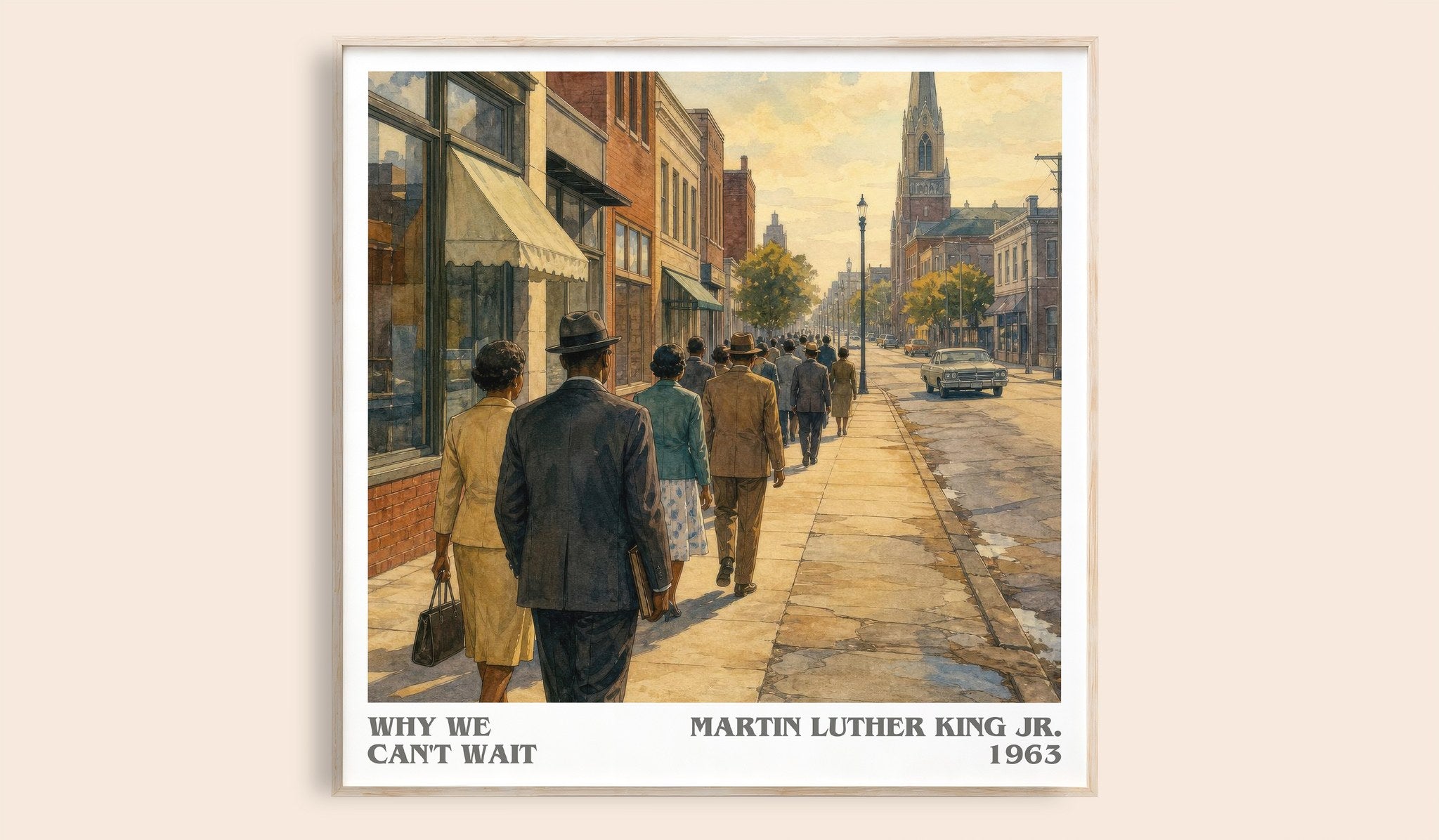 Why We Can't Wait Literary Art Print by Martin Luther King Jr.
