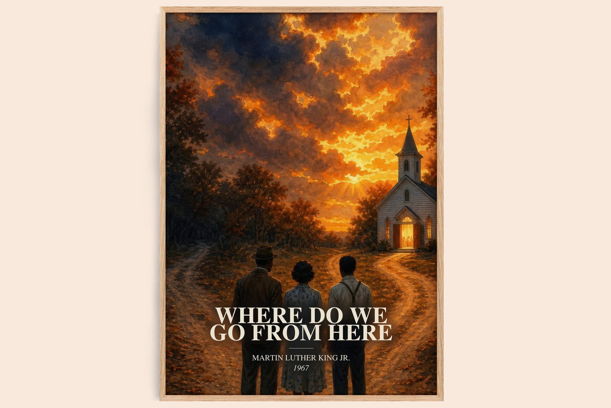 Where do we go from here Book Watercolour Illustration by M. Jr.