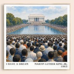 I have a dream Literary Art Print by Martin Luther King Jr. – image 1