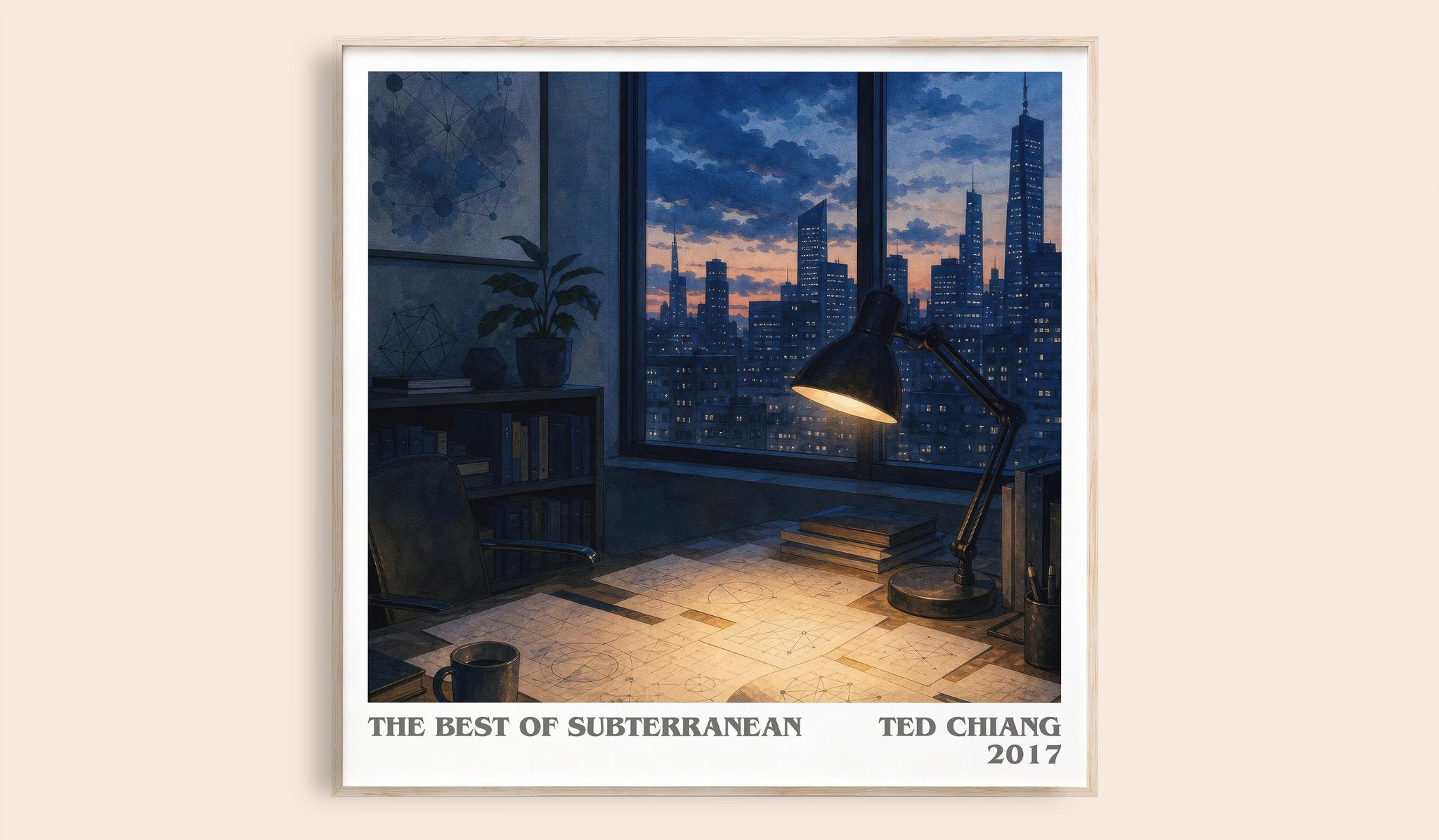The Best of Subterranean Literary Art Print by Ted Chiang