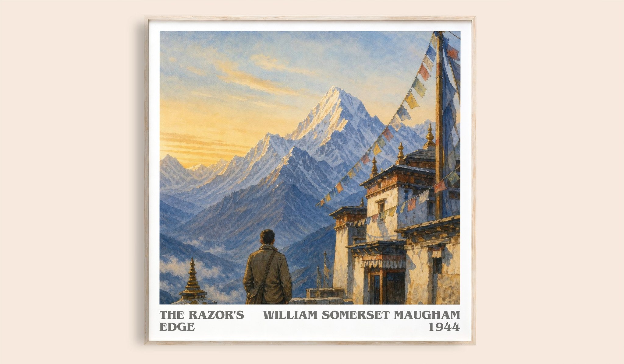 The Razor's Edge Literary Art Print by William Somerset Maugham