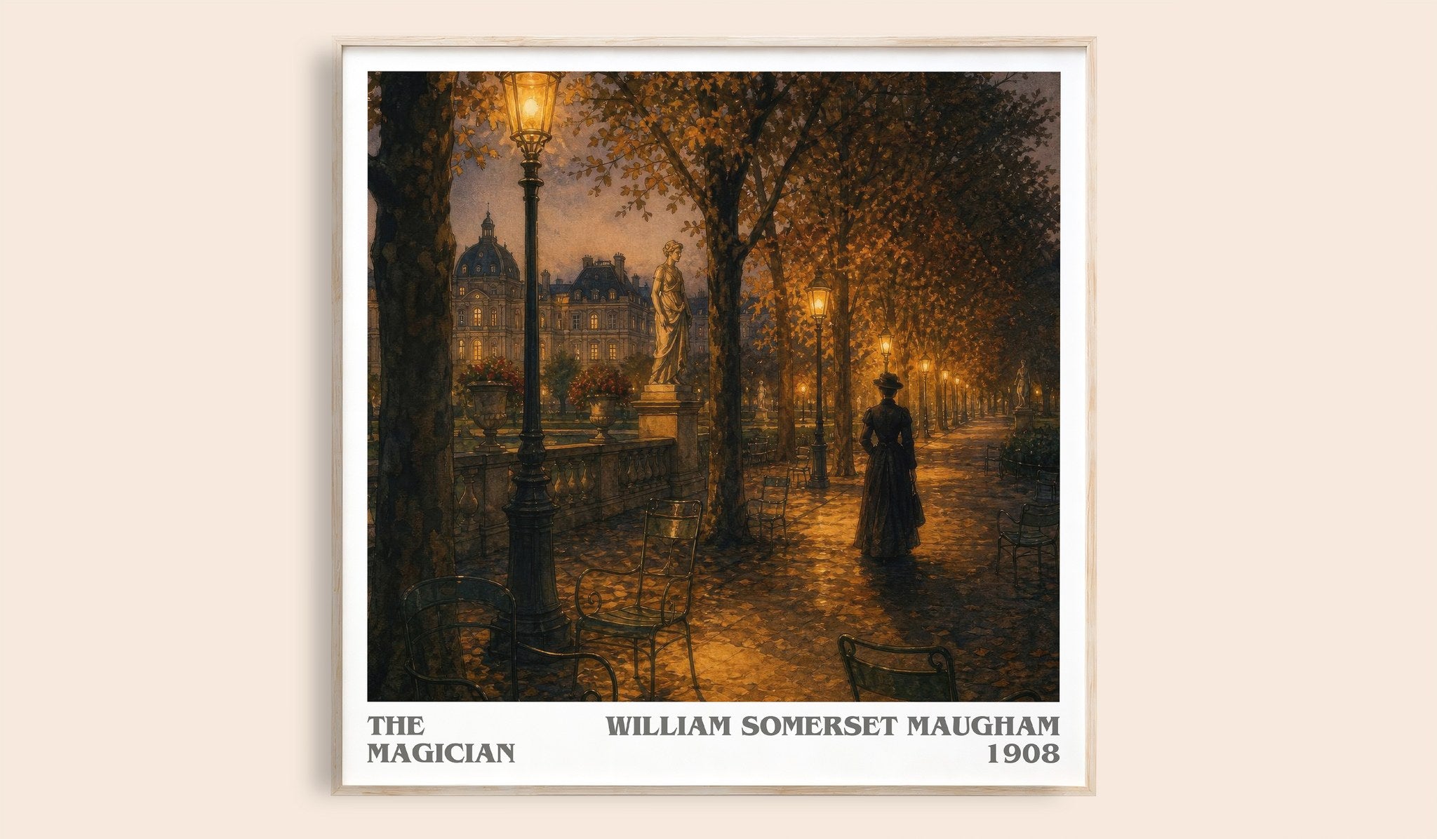 The Magician Literary Art Print by William Somerset Maugham