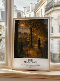The Magician book cover poster colour and style options – William Somerset Maugham book art