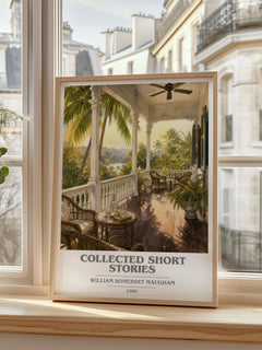 Collected short stories book cover poster colour and style options – William Somerset Maugham book art