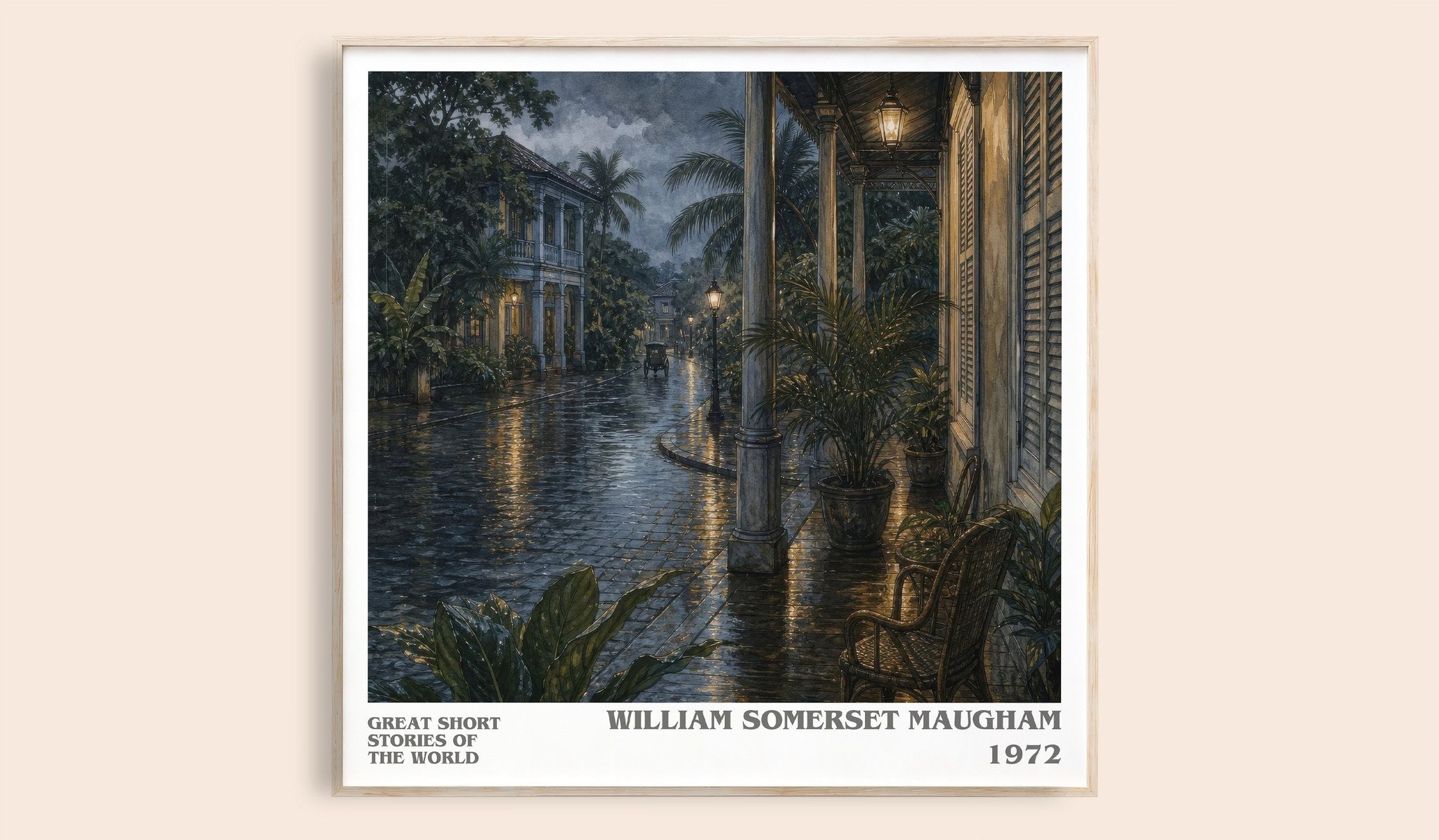 Great Short Stories of the World Literary Art Print by W. Maugham