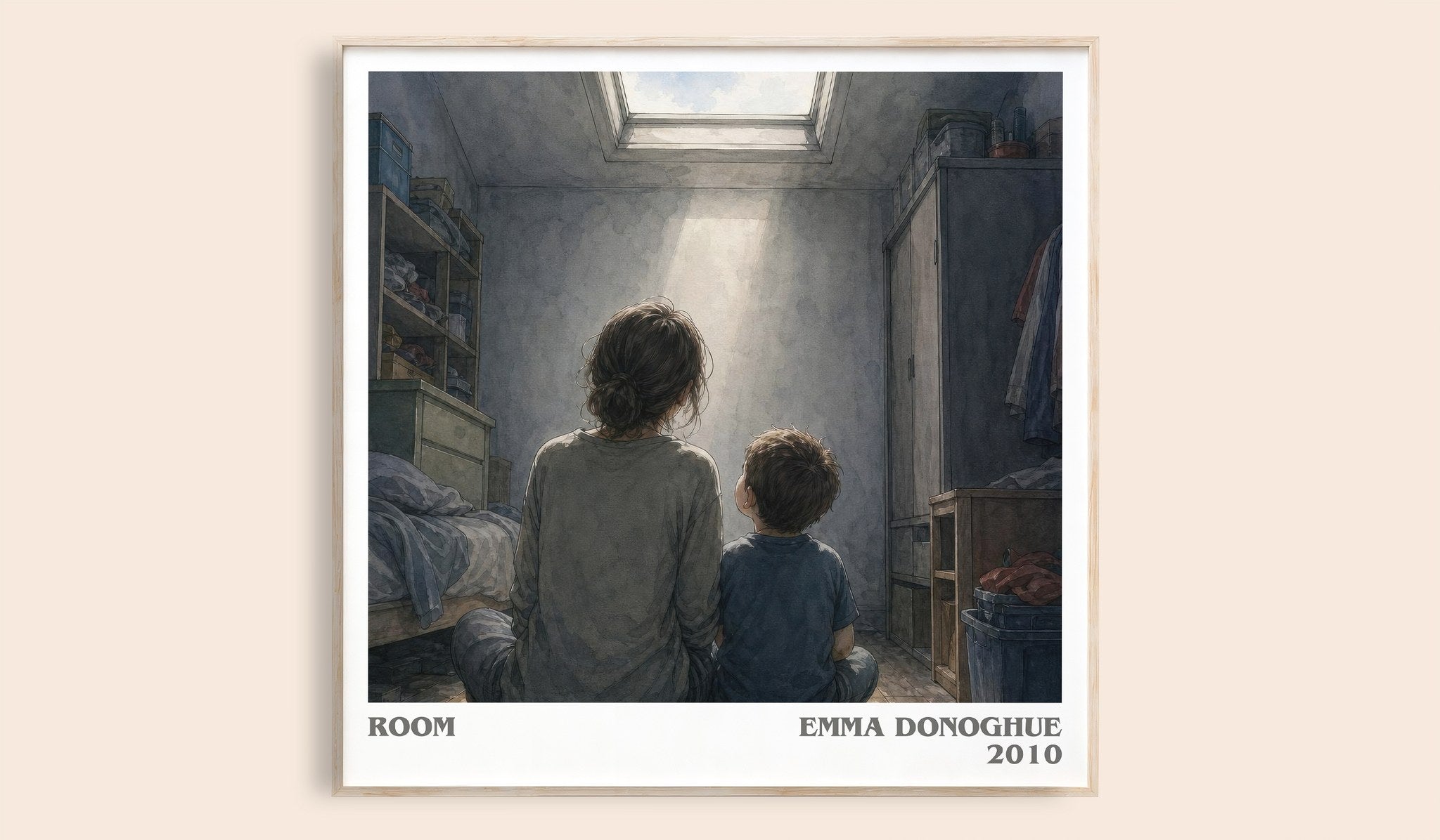 Room Literary Art Print by Emma Donoghue