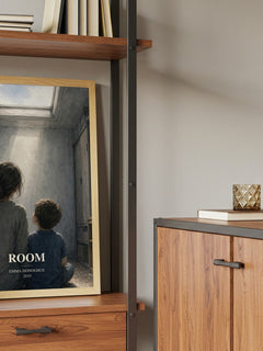 Room book watercolour illustration paper finish options – matte satin gloss