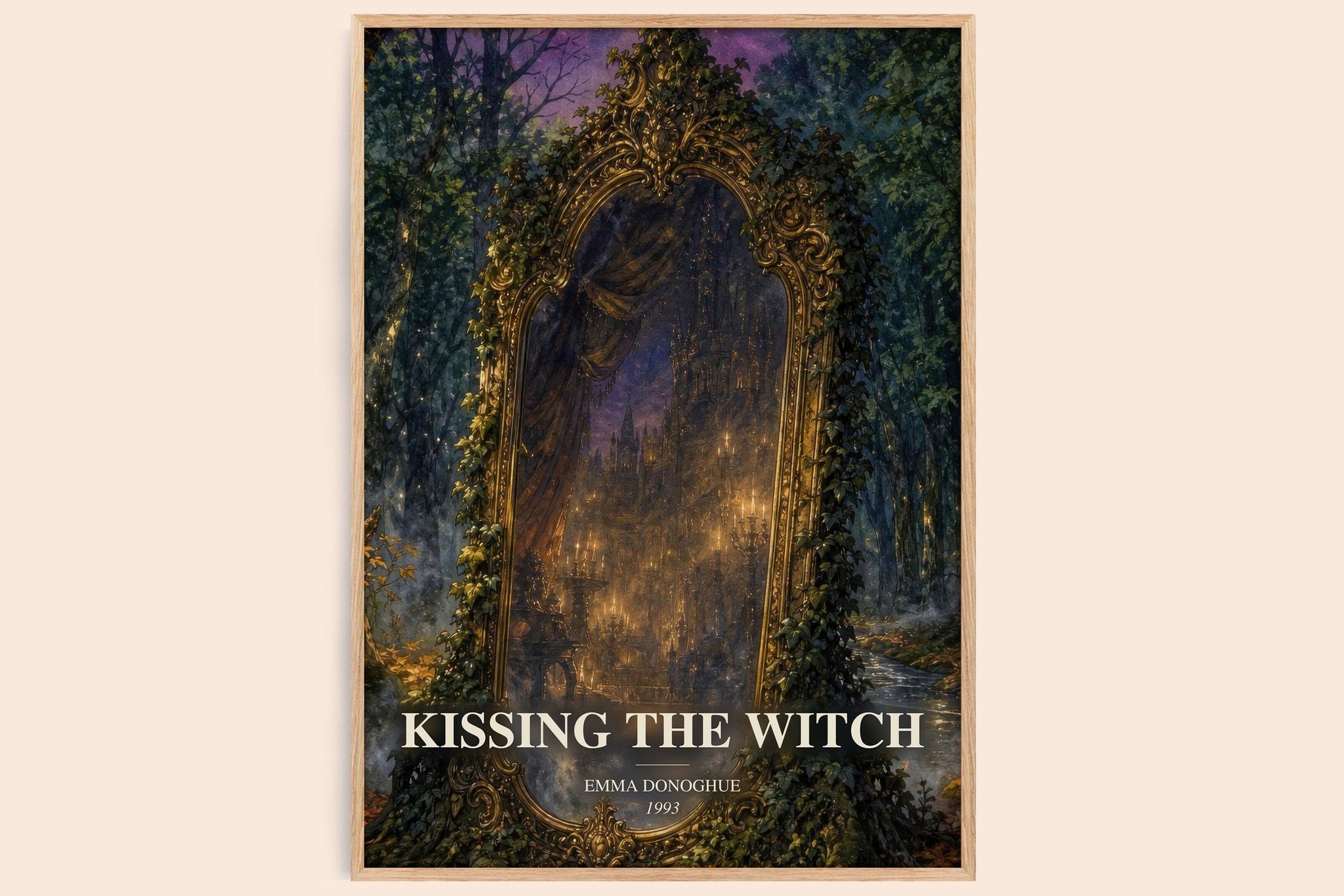 Kissing the Witch Book Watercolour Illustration by Emma Donoghue