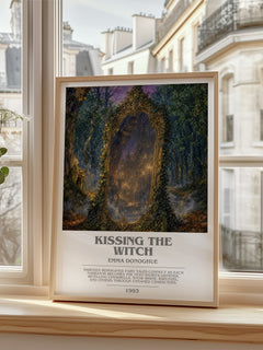 Kissing the Witch bookish poster colour and style options – Emma Donoghue book art