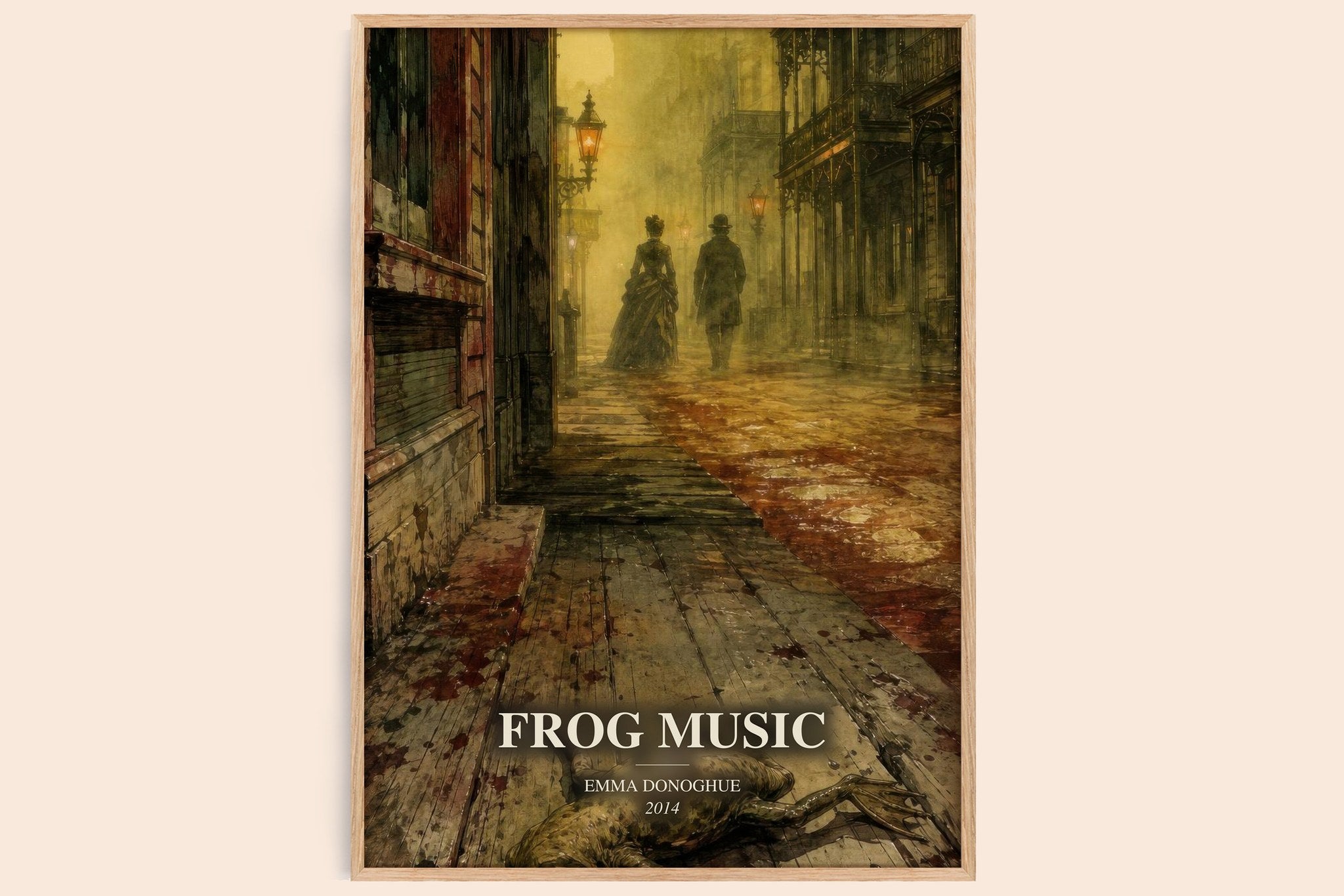 Frog music Book Watercolour Illustration by Emma Donoghue