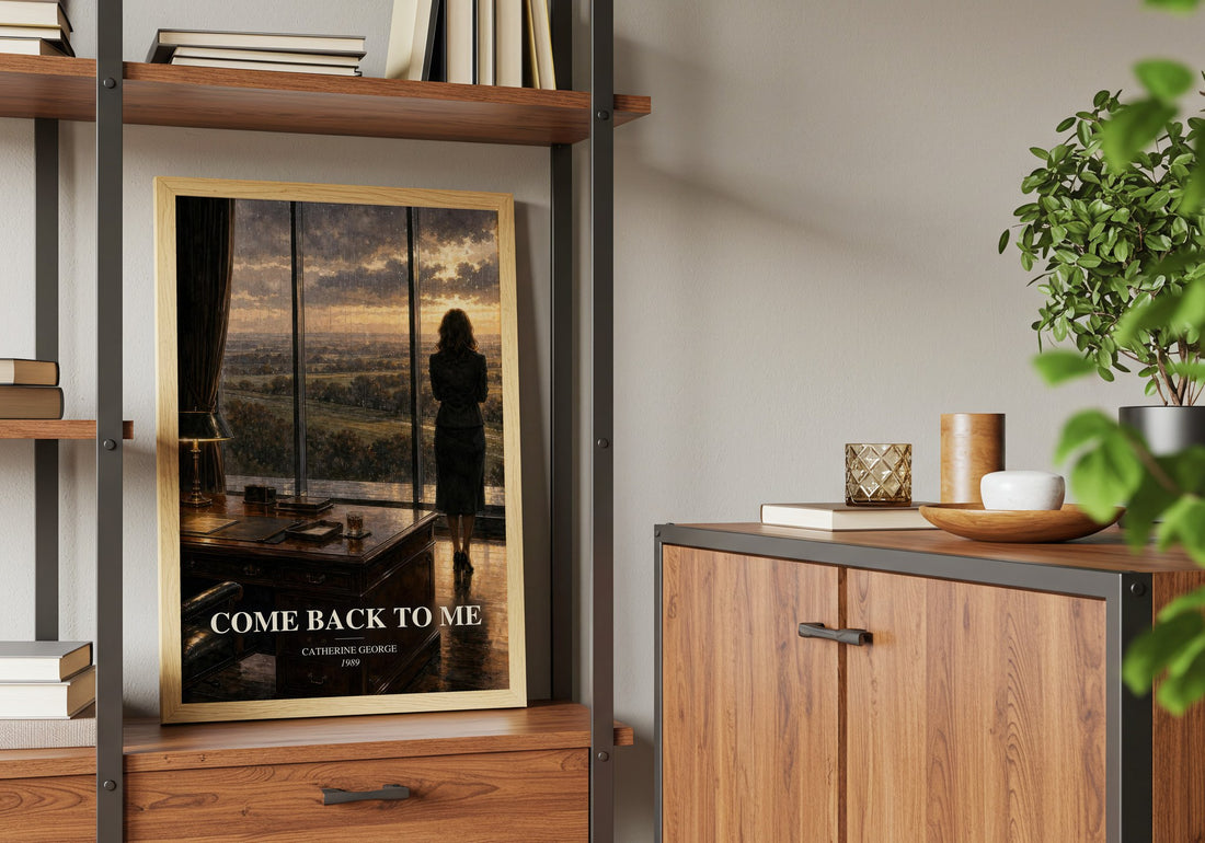 Come Back To Me book watercolour illustration paper finish options – matte satin gloss