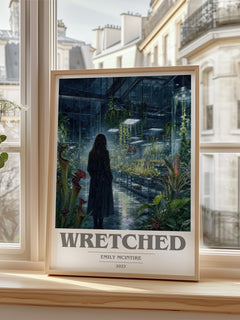 Wretched book cover poster colour and style options – Emily McIntire book art