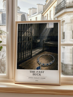 The Fast Buck book cover poster colour and style options – James Hadley Chase book art