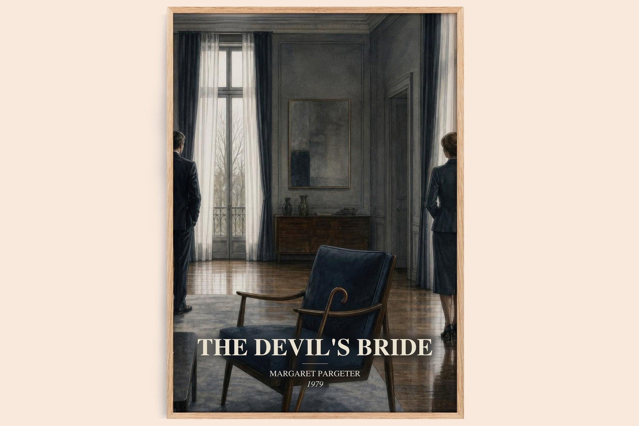 The Devil's Bride Book Watercolour Illustration by Margaret Pargeter