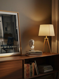 The Devil's Bride watercolour print on bookshelf – Margaret Pargeter fan gift