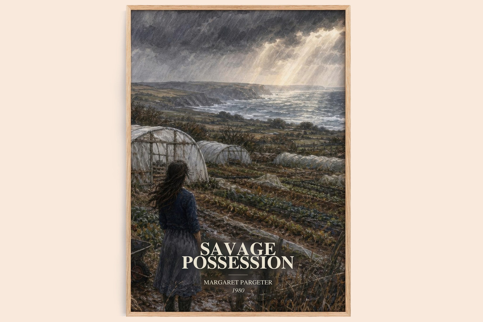Savage possession Book Watercolour Illustration by Margaret Pargeter