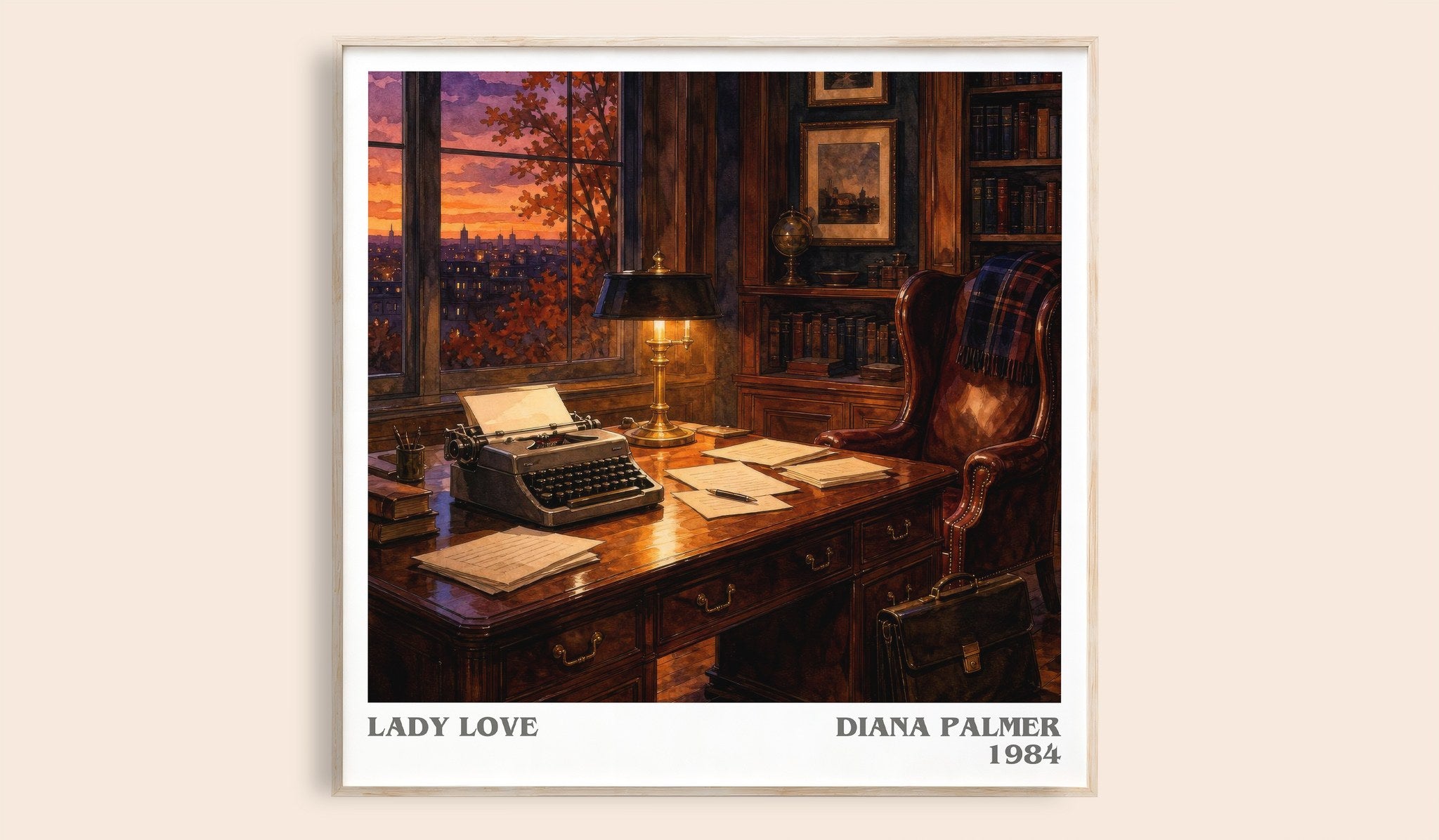 Lady Love Literary Art Print by Diana Palmer