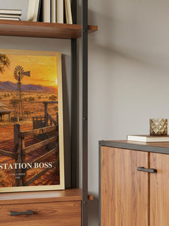 The station boss book watercolour illustration paper finish options – matte satin gloss