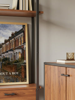 About a Boy book watercolour illustration paper finish options – matte satin gloss