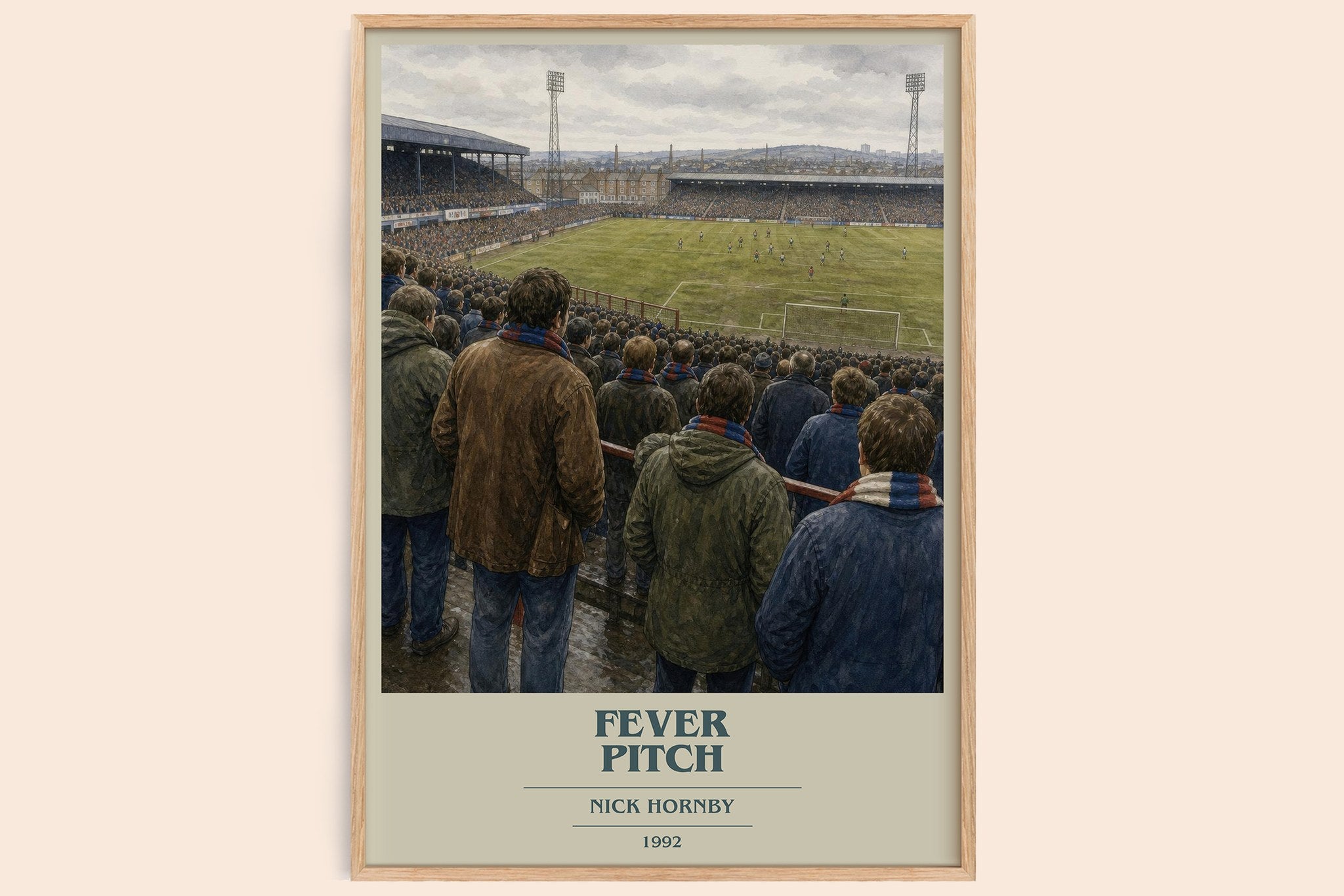 Fever Pitch Book Cover Poster by Nick Hornby