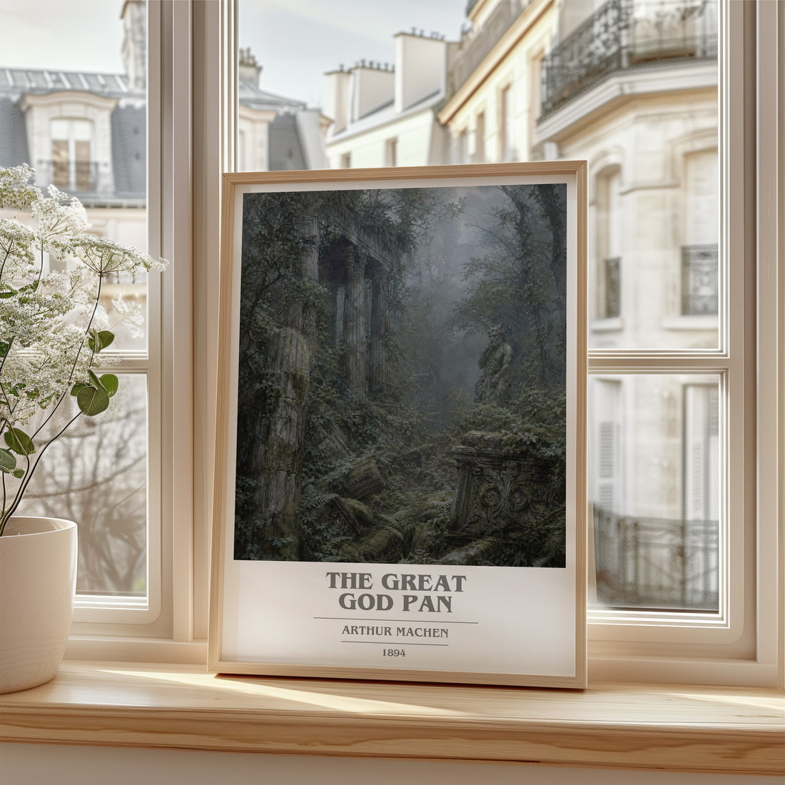 The Great God Pan book cover poster colour and style options – Arthur Machen book art