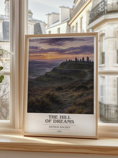 The Hill of Dreams book cover poster colour and style options – Arthur Machen book art