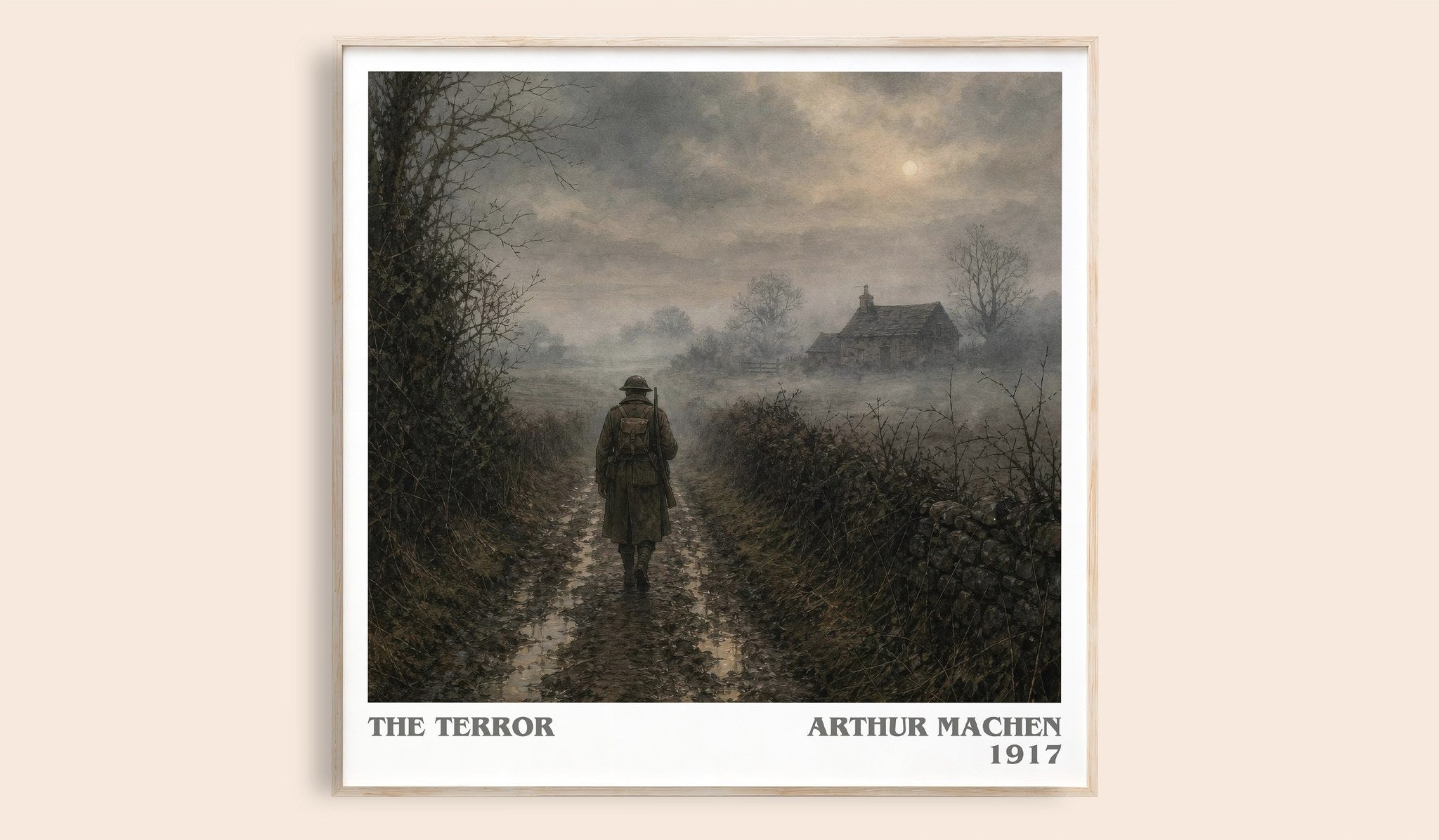 The Terror Literary Art Print by Arthur Machen