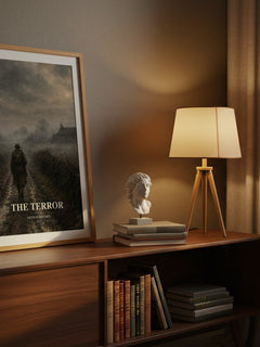 The Terror watercolour print on bookshelf – Arthur Machen fan gift