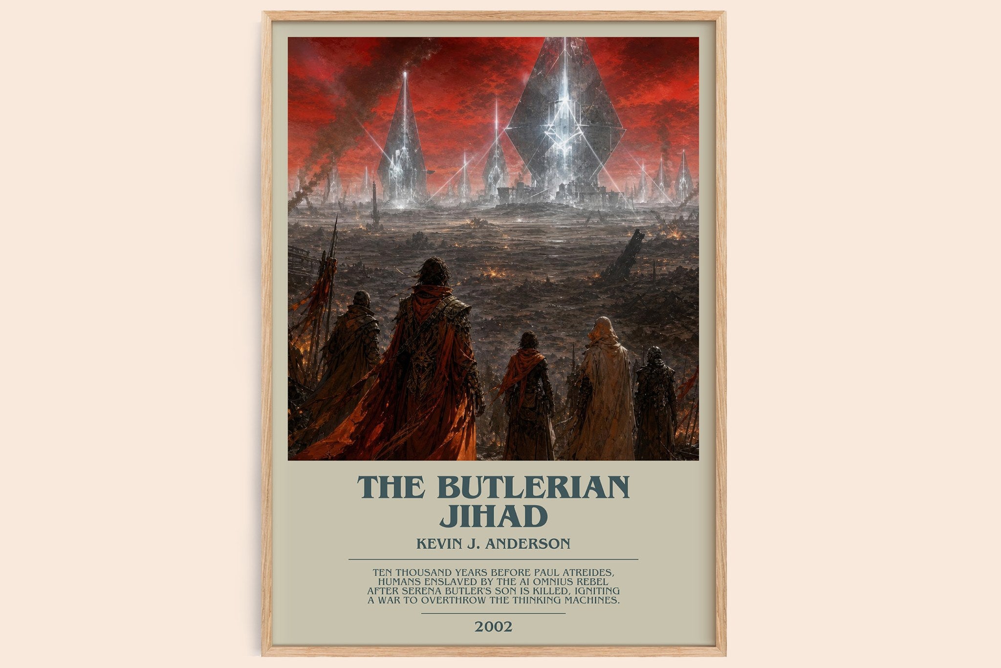 The Butlerian Jihad Bookish Wall Art by Kevin J. Anderson