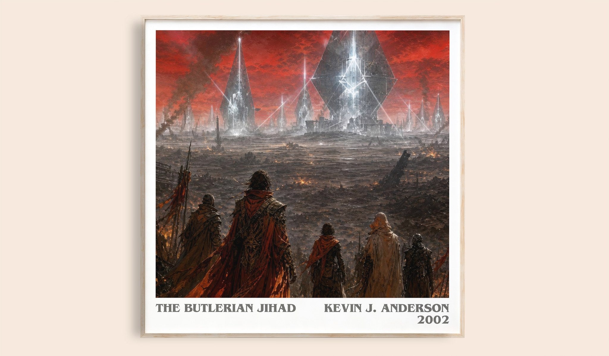 The Butlerian Jihad Literary Art Print by Kevin J. Anderson