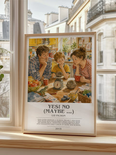Yes! no (maybe ...) bookish poster colour and style options – Liz Pichon book art