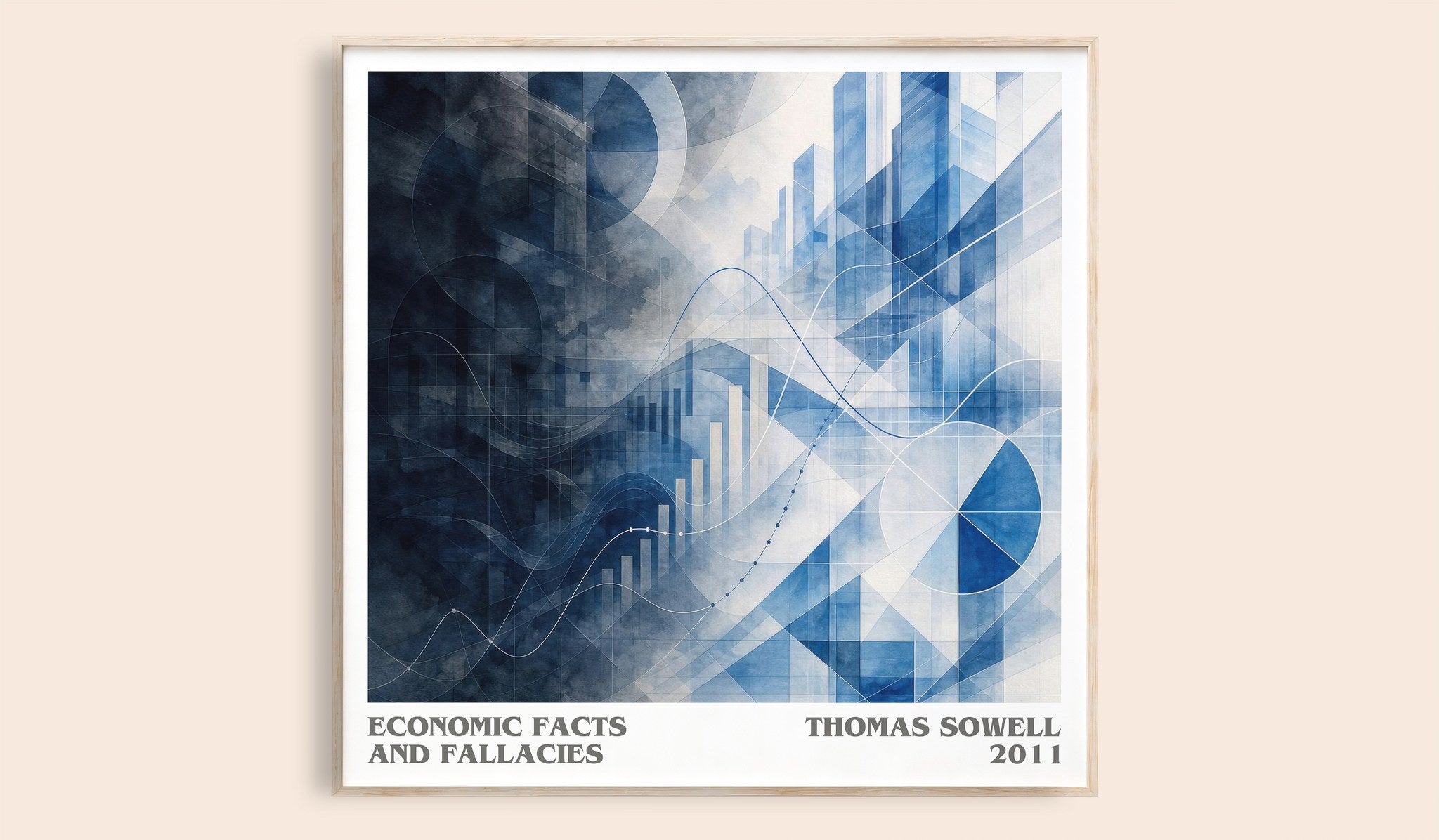 Economic Facts and Fallacies Literary Art Print by Thomas Sowell