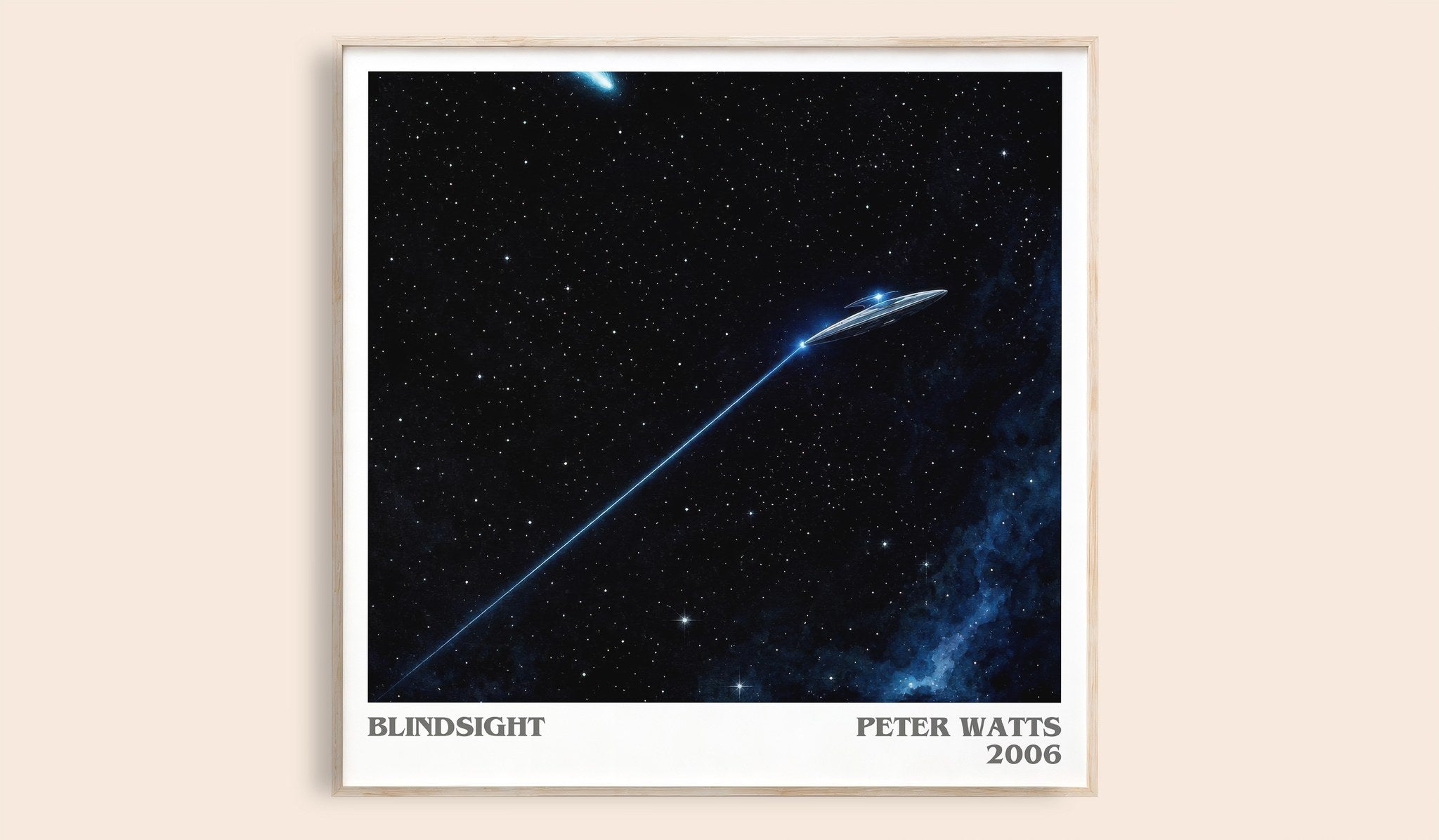 Blindsight Literary Art Print by Peter Watts