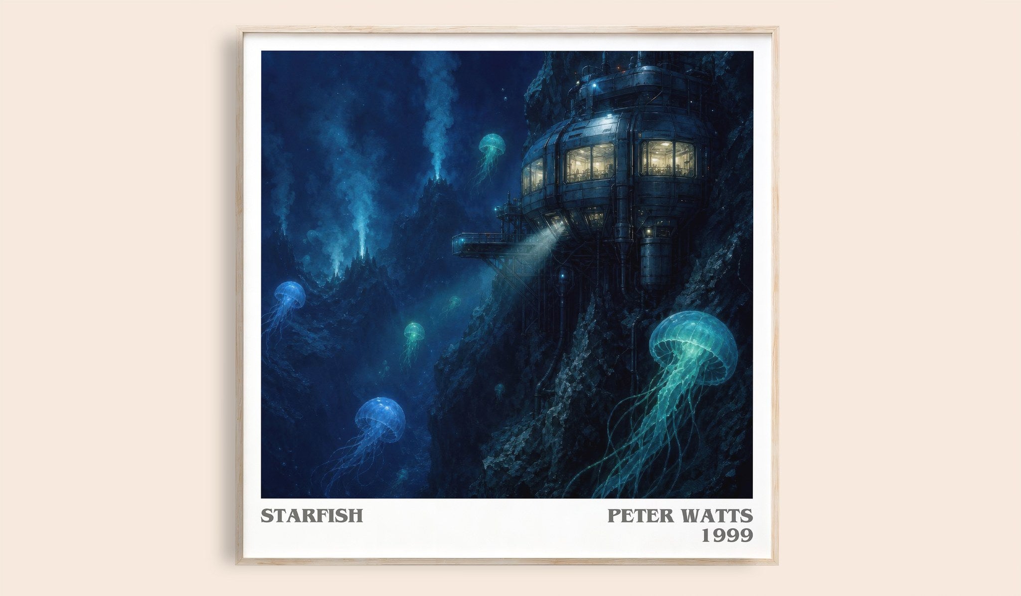Starfish Literary Art Print by Peter Watts