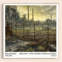 Roadside Picnic Literary Art Print by Arkady and Boris Strugatsky – image 1