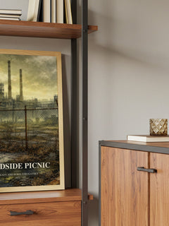 Roadside Picnic book watercolour illustration paper finish options – matte satin gloss
