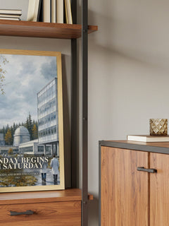 Monday Begins on Saturday book watercolour illustration paper finish options – matte satin gloss