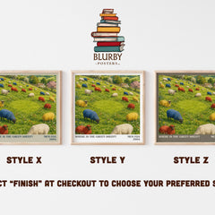 Where is the green sheep? Literary Art Print by Mem Fox – image 4