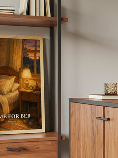 Time for Bed book watercolour illustration paper finish options – matte satin gloss