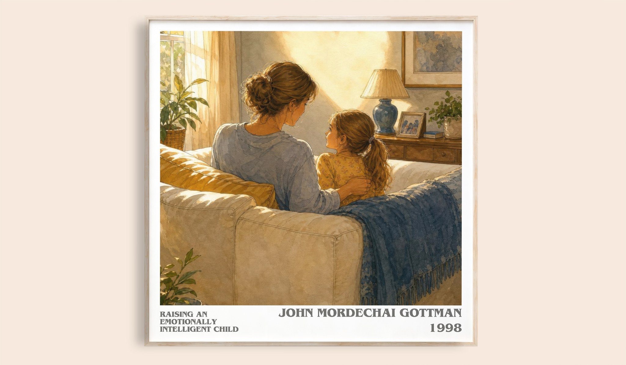 Raising an emotionally intelligent child Literary Art Print by John Mordechai Gottman
