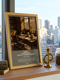 Essay concerning human understanding Bookish Wall Art by John Locke – image 3
