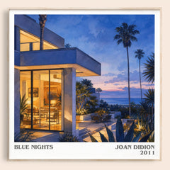 Blue nights Literary Art Print by Joan Didion – image 1