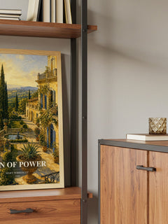 Man of power book watercolour illustration paper finish options – matte satin gloss