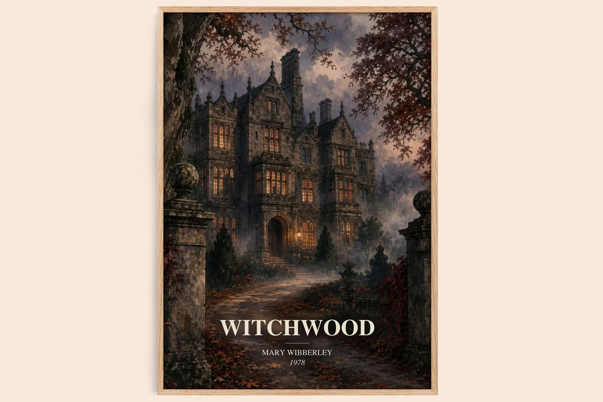Witchwood Book Watercolour Illustration by Mary Wibberley