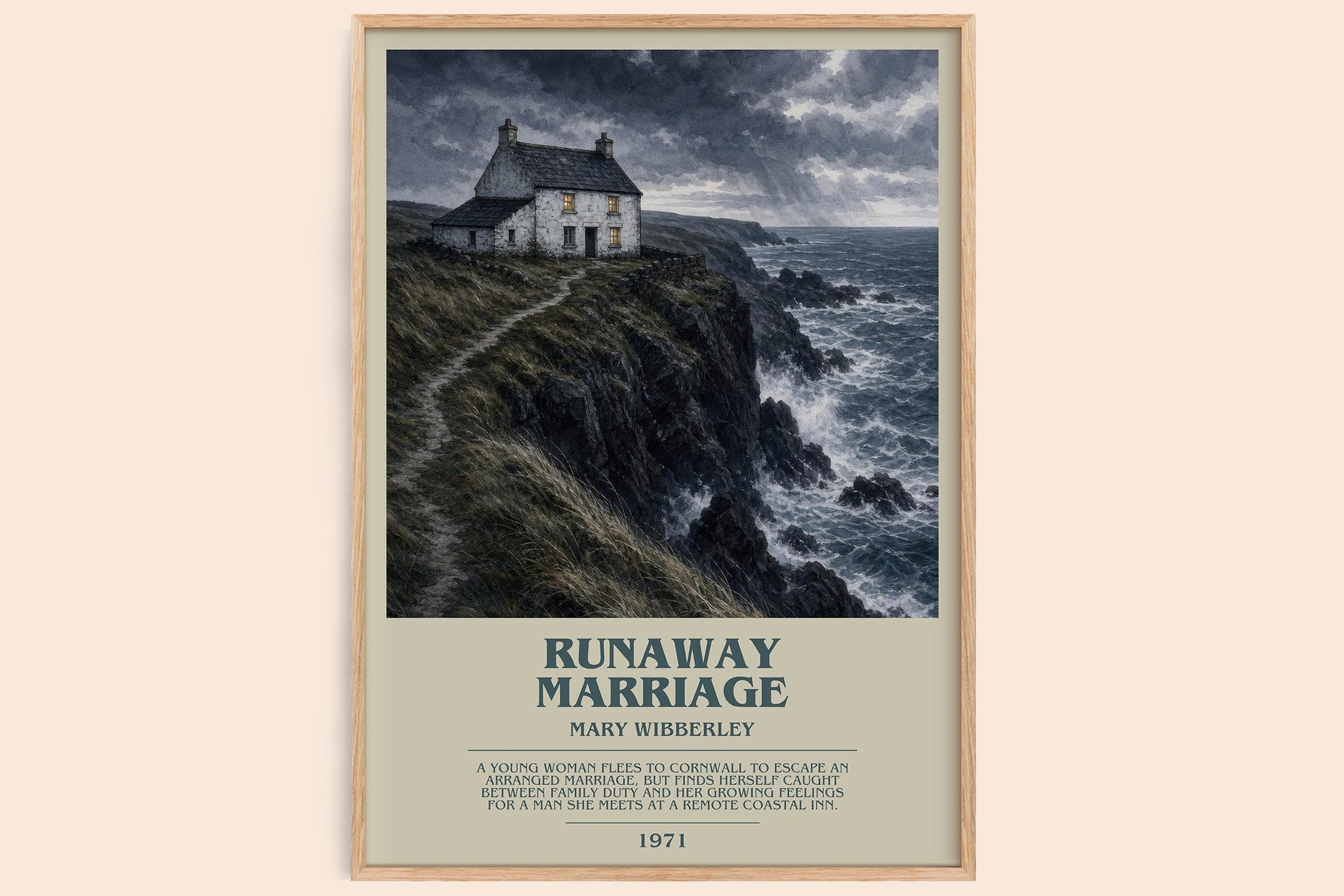 Runaway marriage Bookish Wall Art by Mary Wibberley